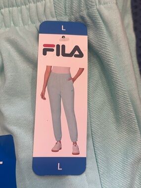 FILA Women's Blue color Jogger Pants
